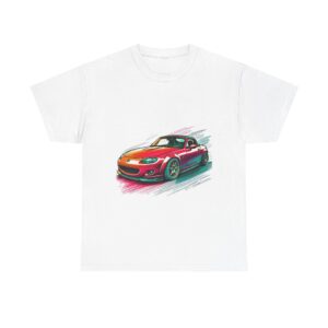 NC miata colored sketch